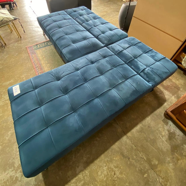 CHAISE LONGE AZUL