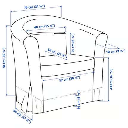 SILLÓN "TULLSTA"
