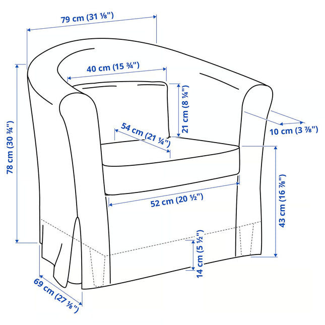 SILLÓN "TULLSTA"